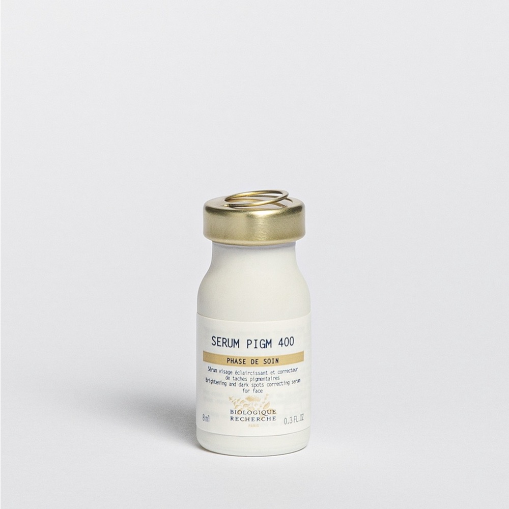 Biologique Recherche Serum PIGM 400 - Elegant White and Gold